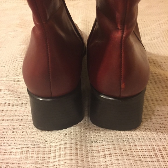 Gianni Bini Leather Ankle Boots - Picture 5 of 8